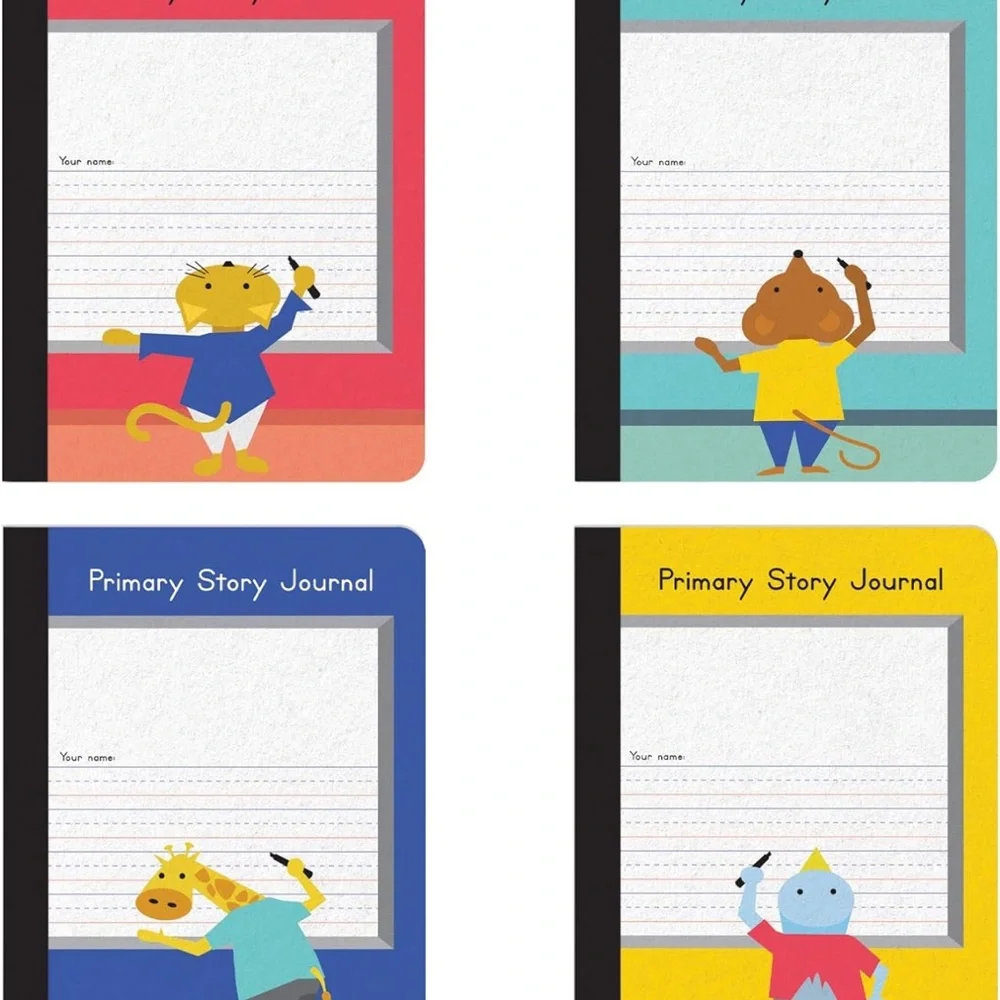 🆕Oxford Primary Composition Notebooks, Kids Handwriting & Drawing Story …